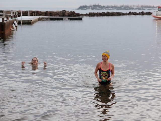 Vinter, vann og sikker ferdsel