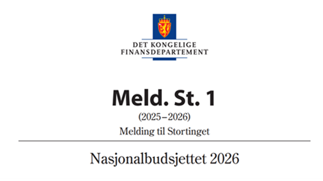 STATSBUDSJETTET 2026